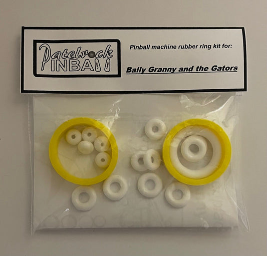 Bally Granny and the Gators Pinball Machine Rubber Ring Kit