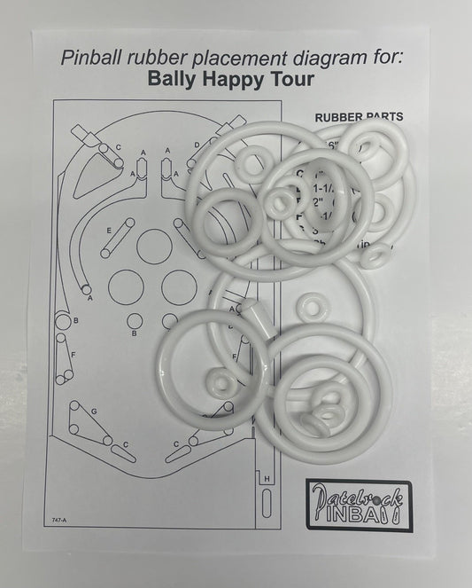 Bally Happy Tour Pinball Machine Maintenance Kit