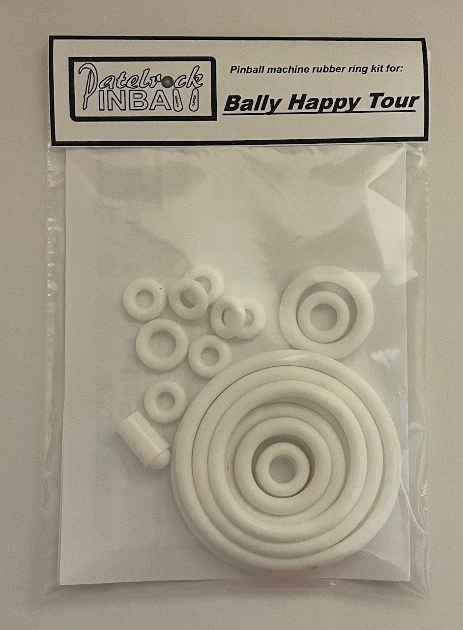 Bally Happy Tour Pinball Machine Rubber Ring Kit