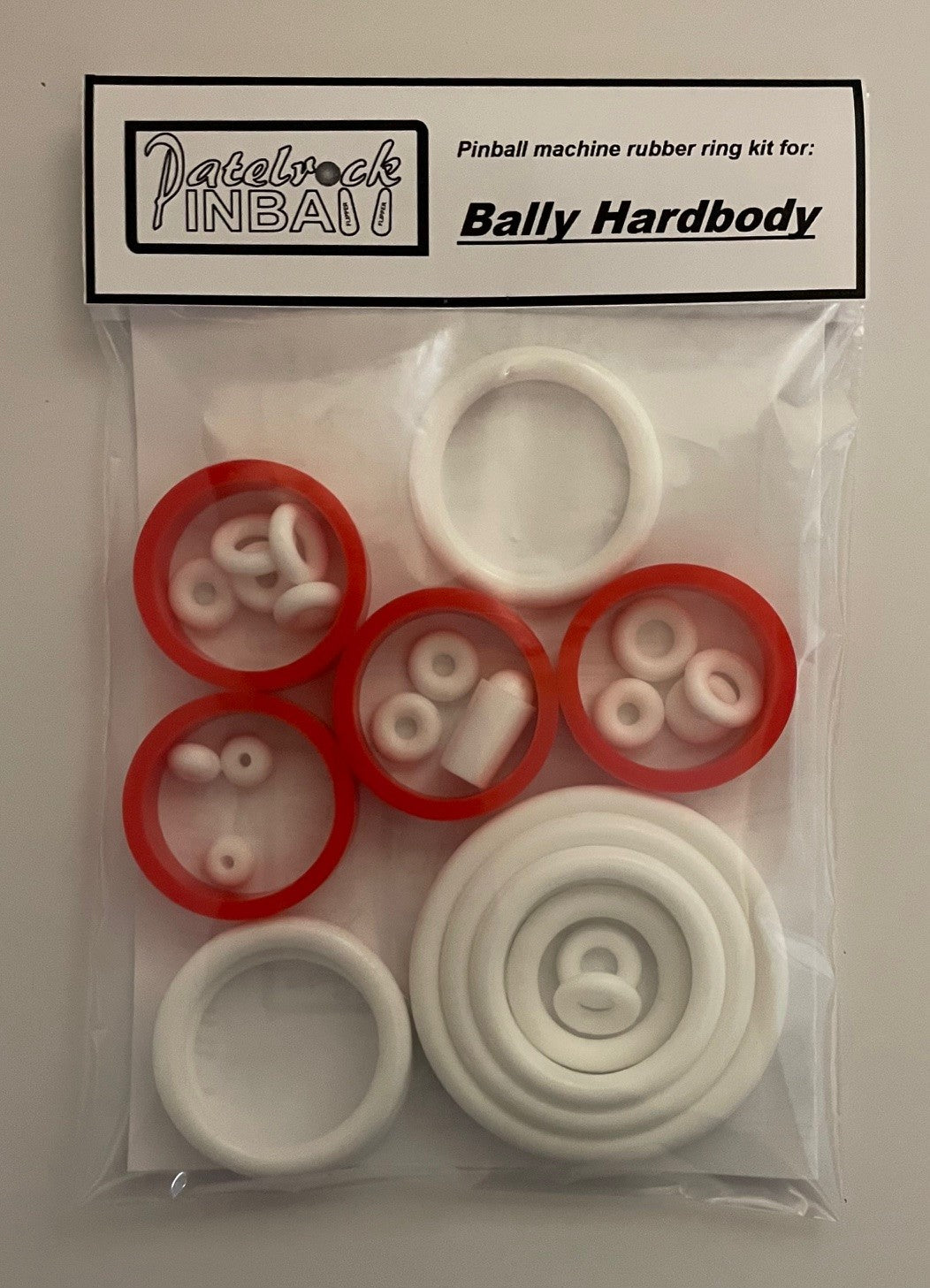 Bally Hardbody Pinball Machine Rubber Ring Kit