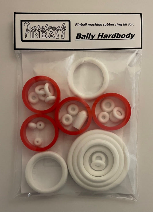 Bally Hardbody Pinball Machine Rubber Ring Kit