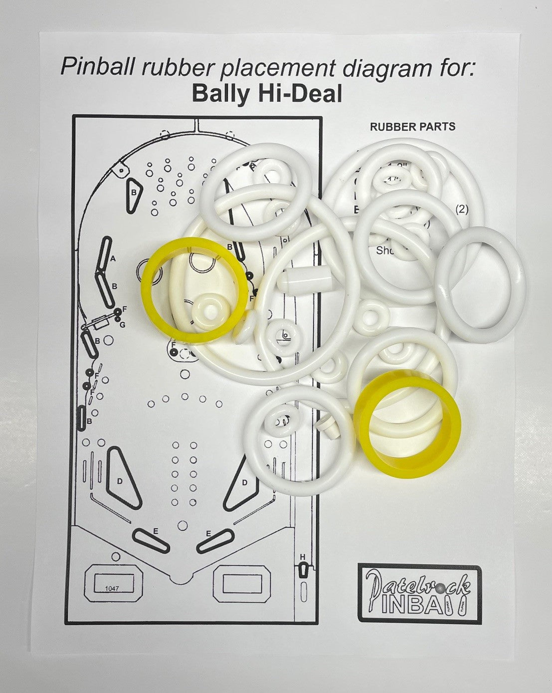 Bally Hi Deal Pinball Machine Maintenance Kit