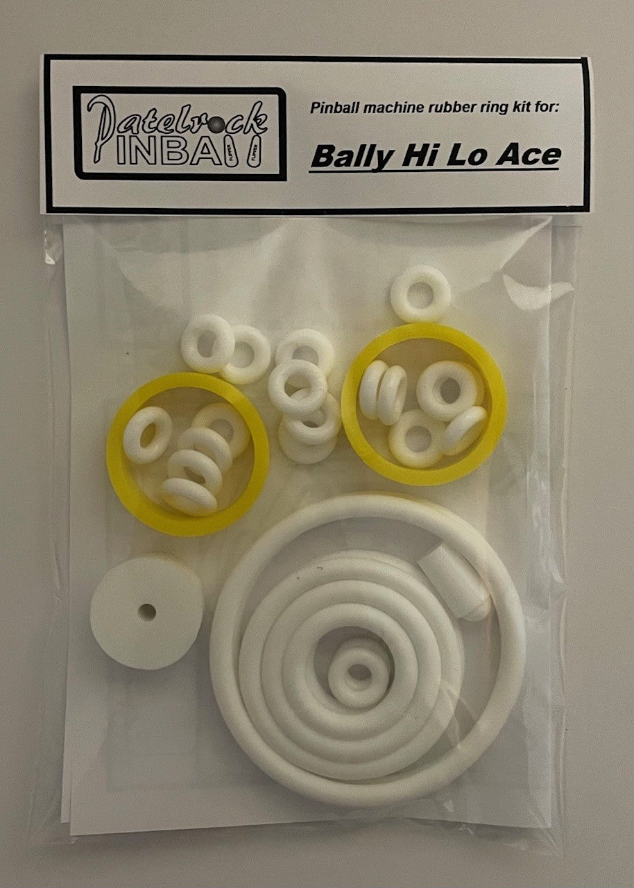 Bally Hi Lo Ace Pinball Machine Rubber Ring Kit