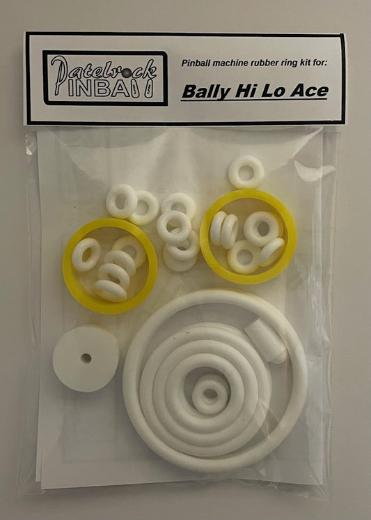 Bally Hi Lo Ace Pinball Machine Rubber Ring Kit
