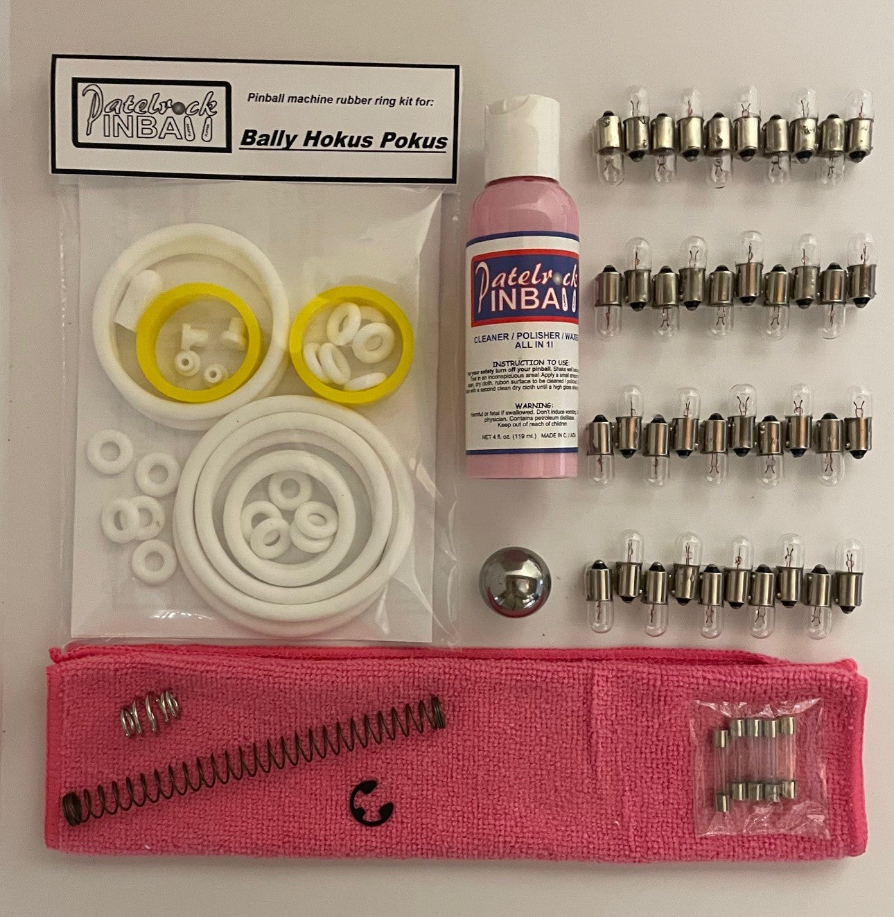 Bally Hokus Pokus Pinball Machine Maintenance Kit