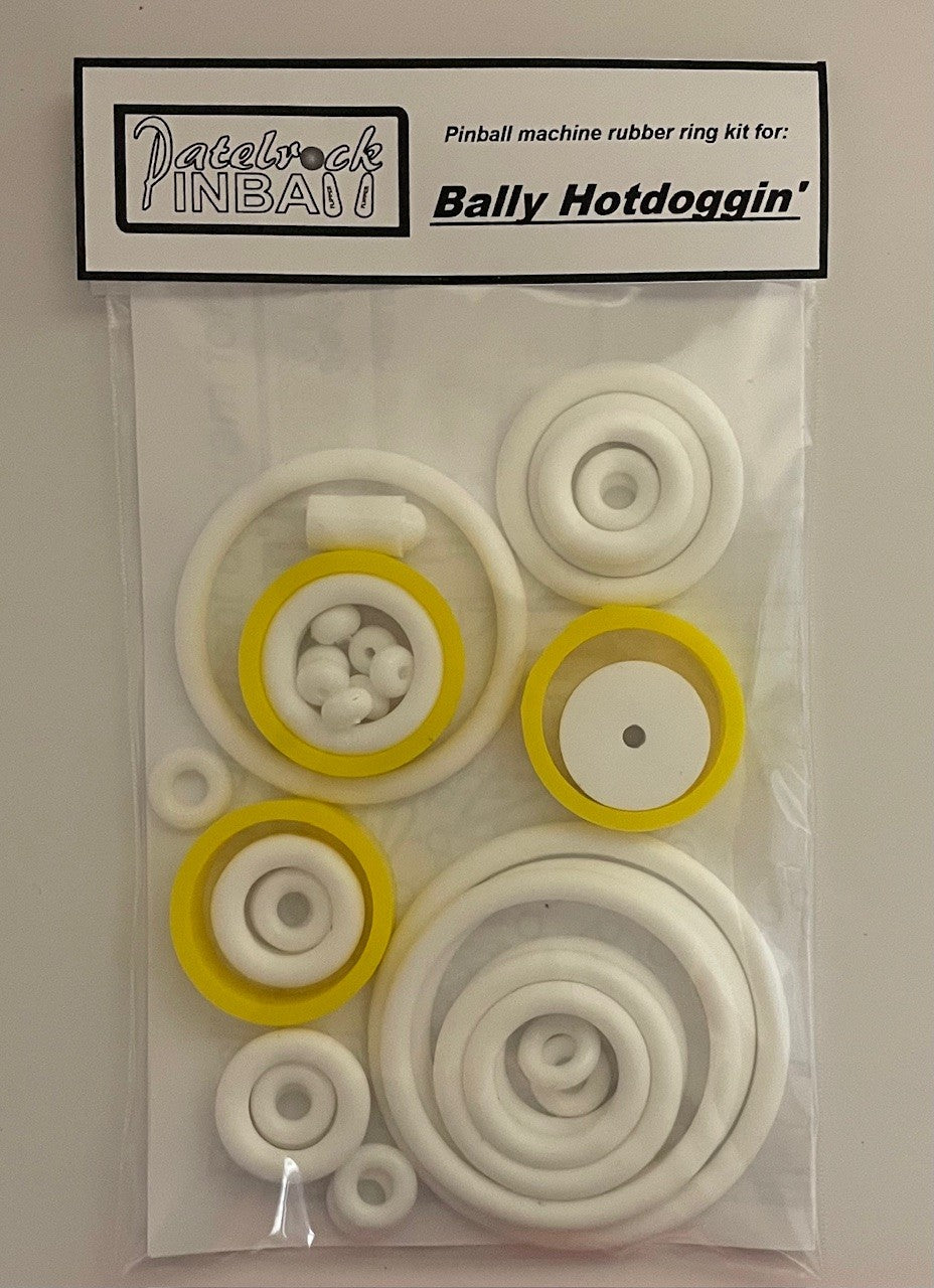 Bally Hotdoggin' Pinball Machine Rubber Ring Kit