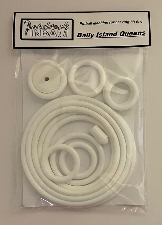 Bally Island Queens Pinball Machine Rubber Ring Kit
