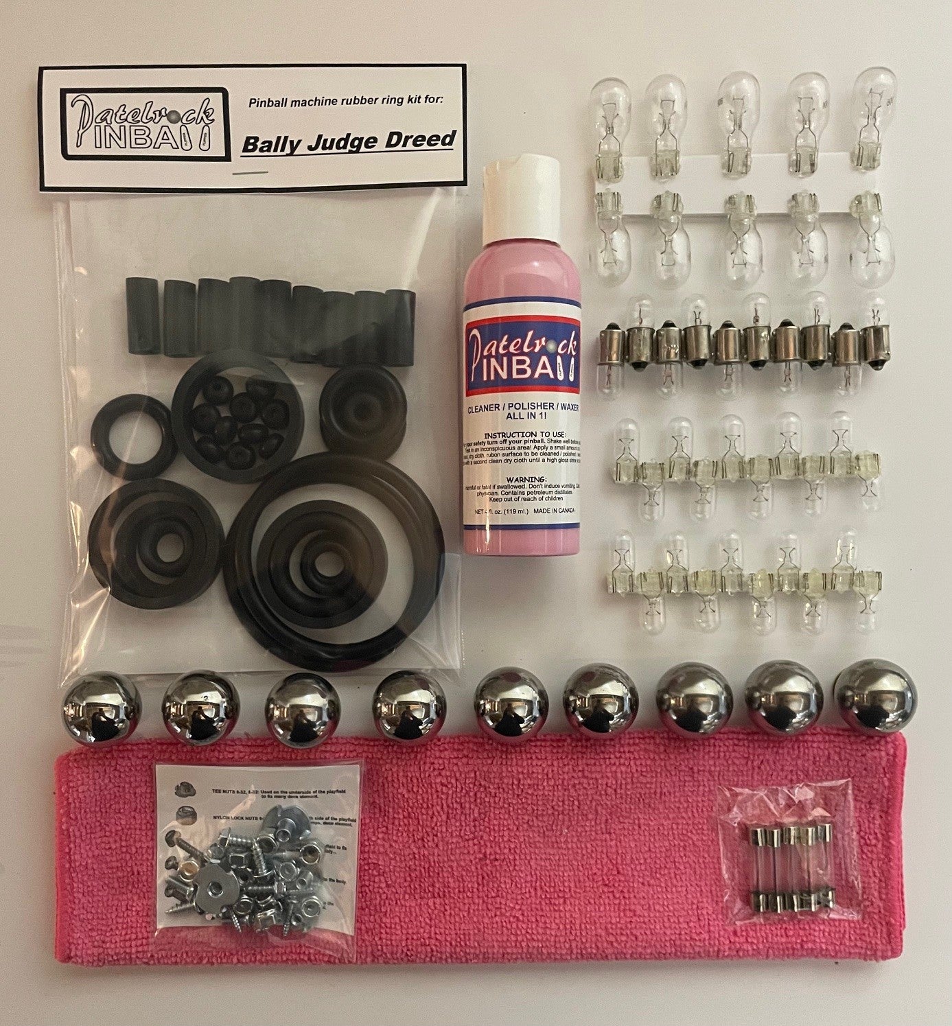 Bally Judge Dredd Pinball Machine Maintenance Kit