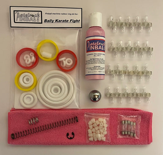 Bally Karate Fight Pinball Machine Maintenance Kit