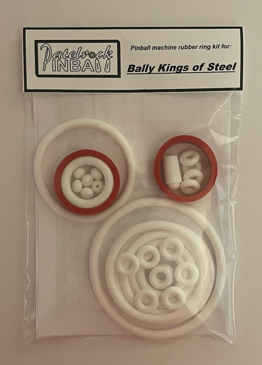 Bally Kings of Steel Pinball Machine Rubber Ring Kit