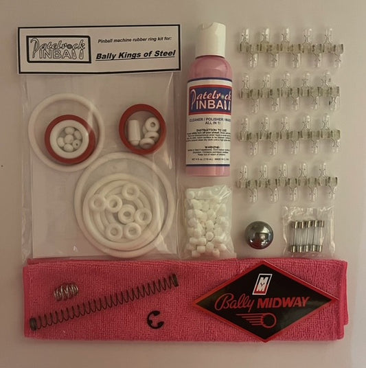 Bally Kings of Steel Pinball Machine Maintenance Kit
