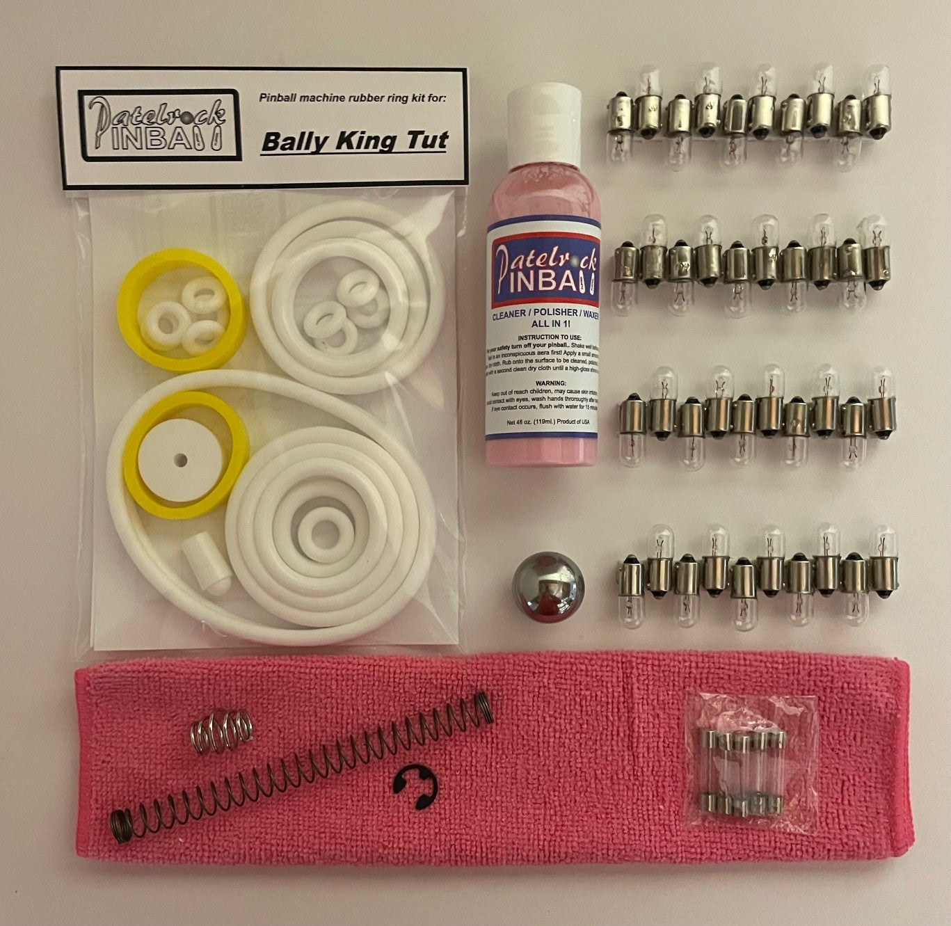 Bally King Tut Pinball Machine Maintenance Kit