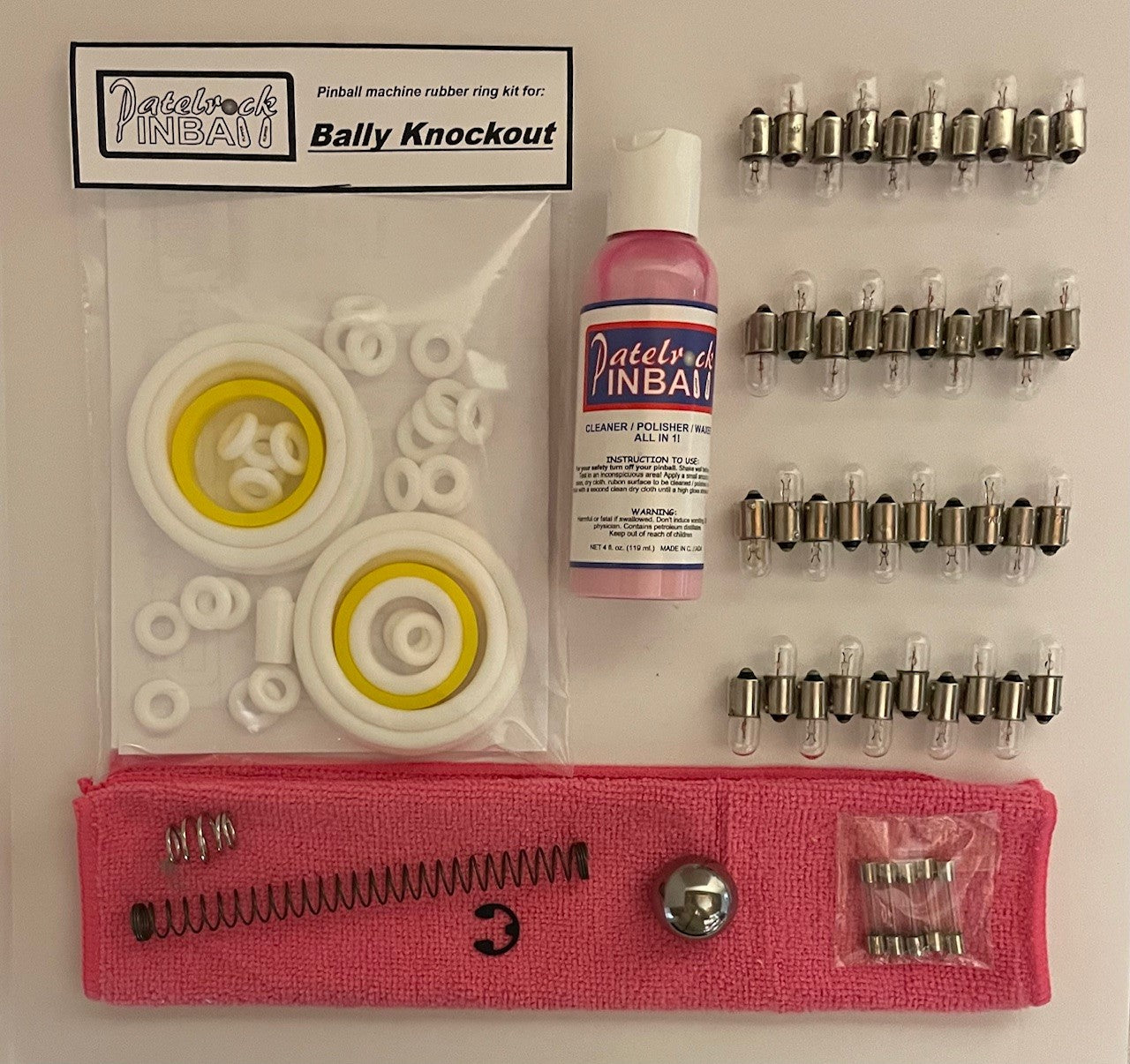 Bally Knockout Pinball Machine Maintenance Kit