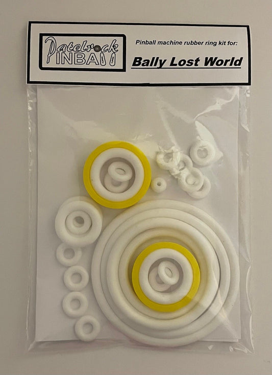 Bally Lost World Pinball Machine Rubber Ring Kit