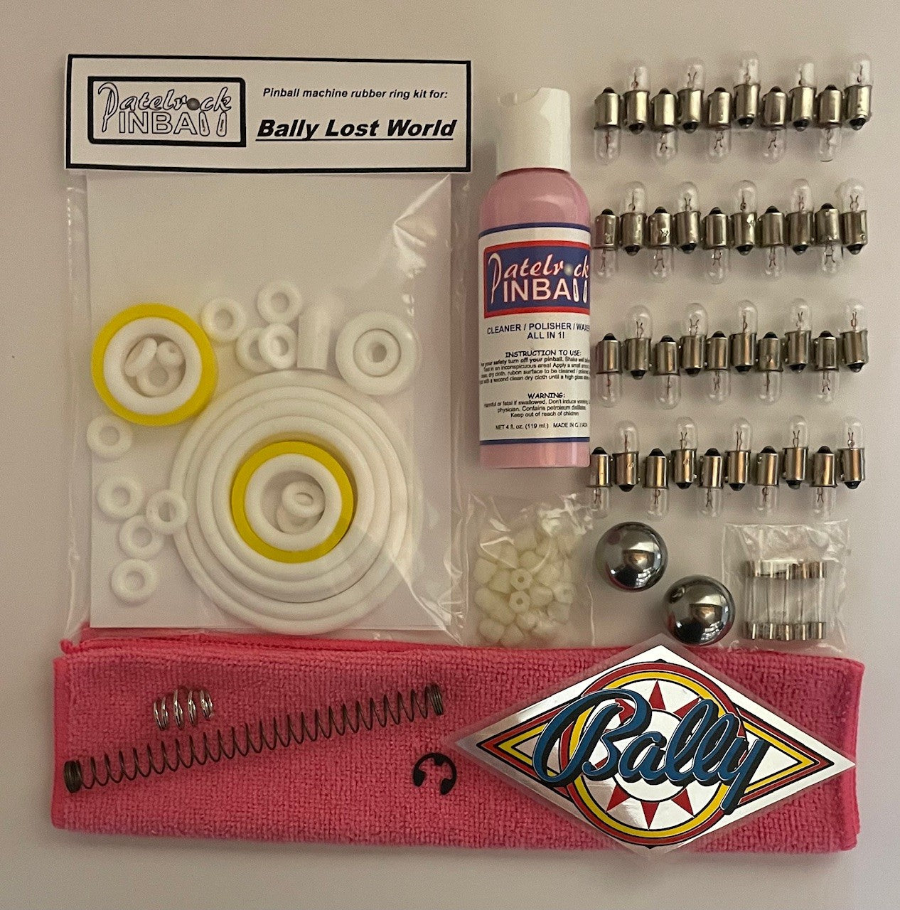 Bally Lost World Pinball Machine Maintenance Kit