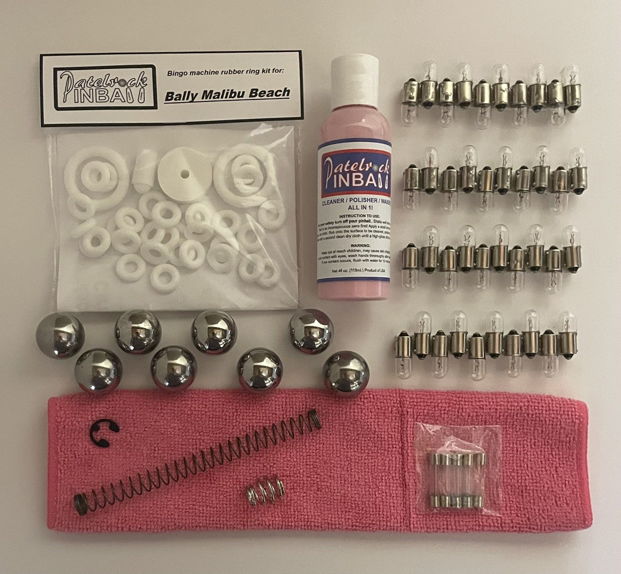 Bally Malibu Beach Bingo Machine Maintenance Kit