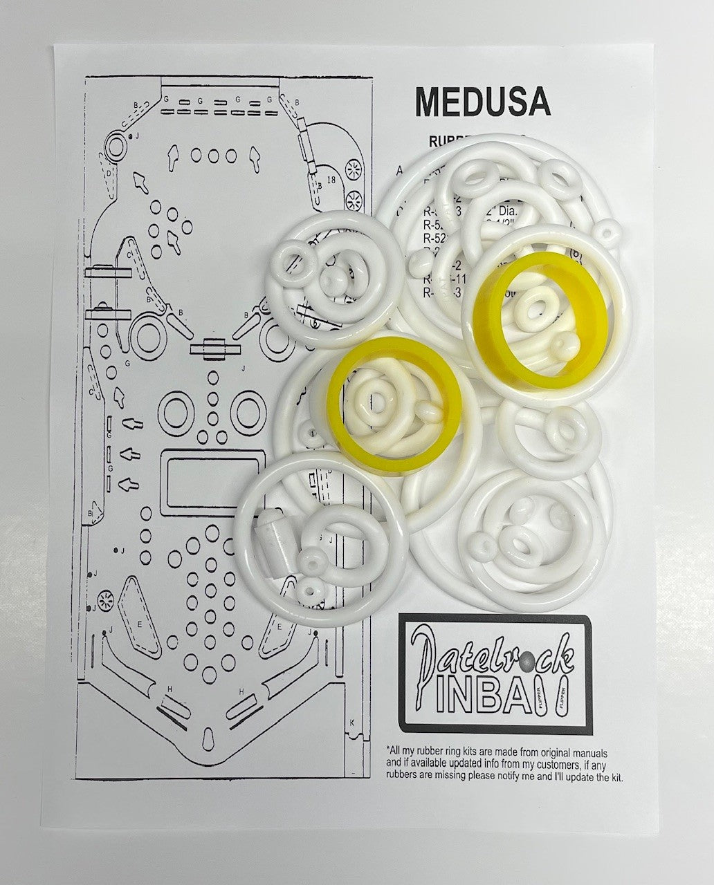 Bally Medusa Pinball Machine Maintenance Kit