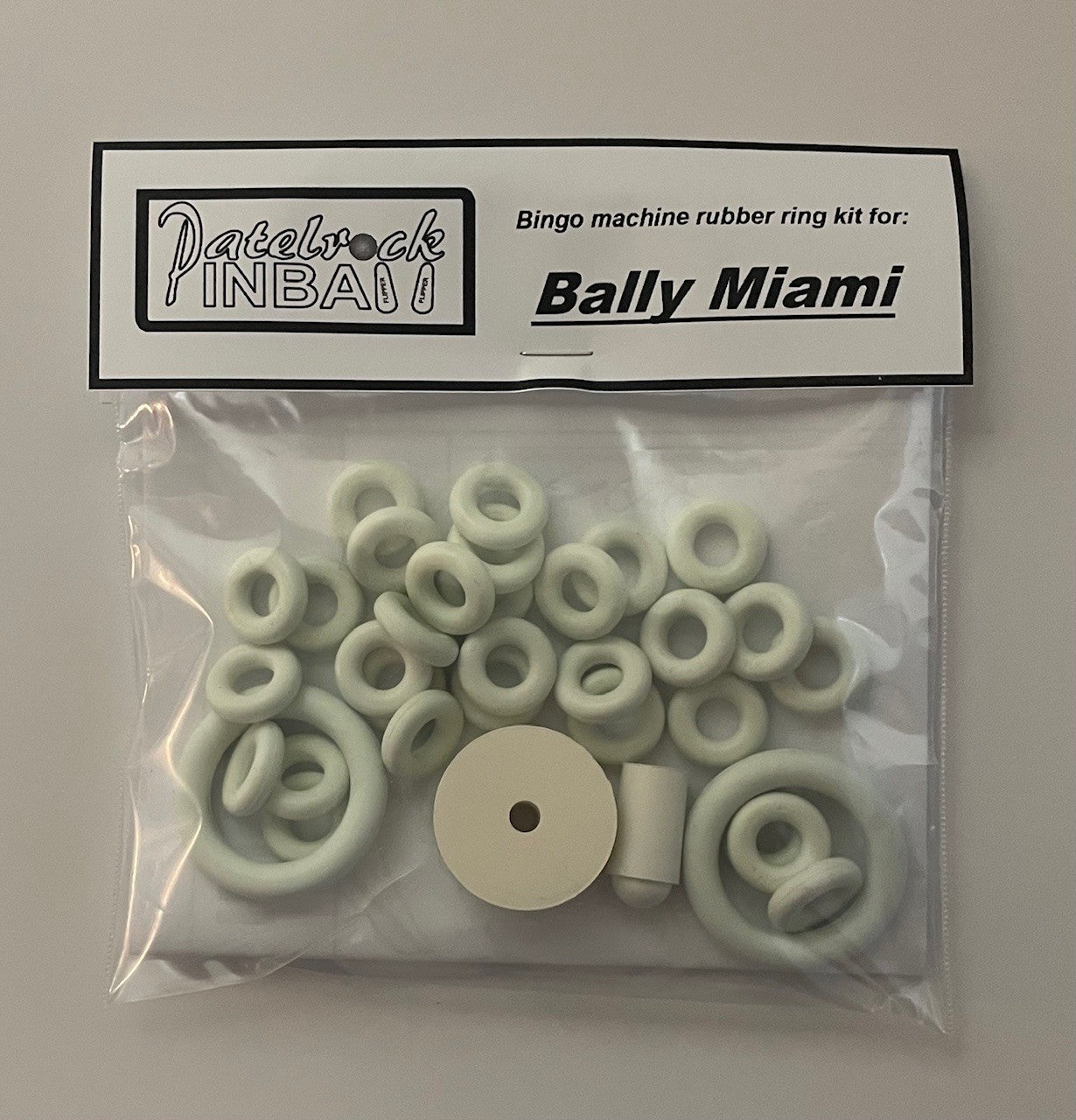 Bally Miami Beach Bingo Machine Rubber Ring Kit