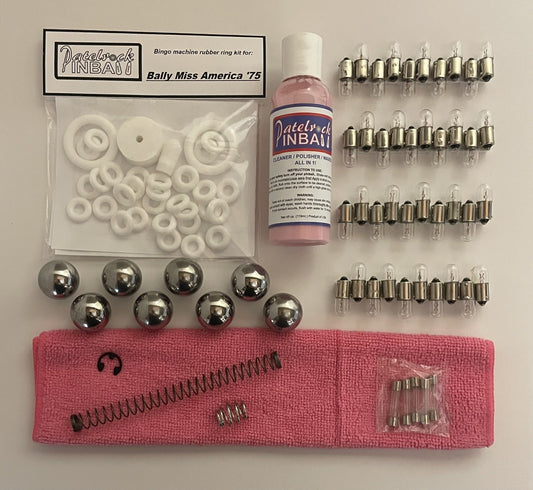 Bally Miss America '75 Bingo Machine Maintenance Kit