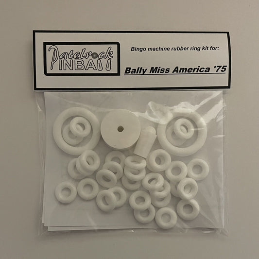 Bally Miss America 75 Bingo Machine Rubber Ring Kit