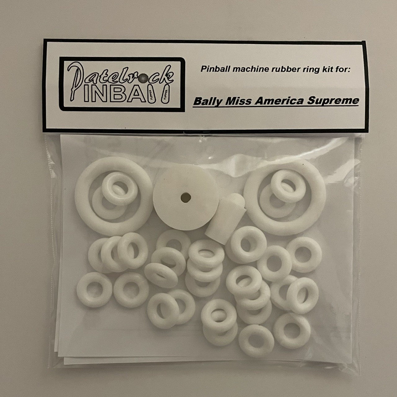 Bally Miss America Supreme Bingo Machine Rubber Ring Kit