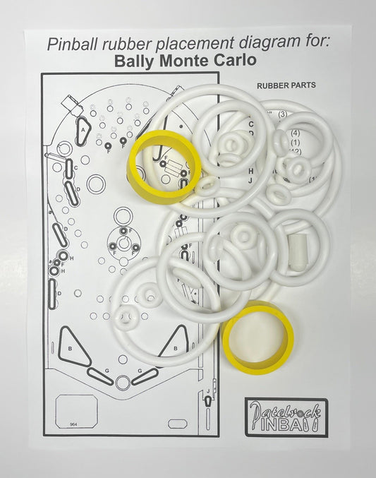 Bally Monte Carlo Pinball Machine Maintenance Kit