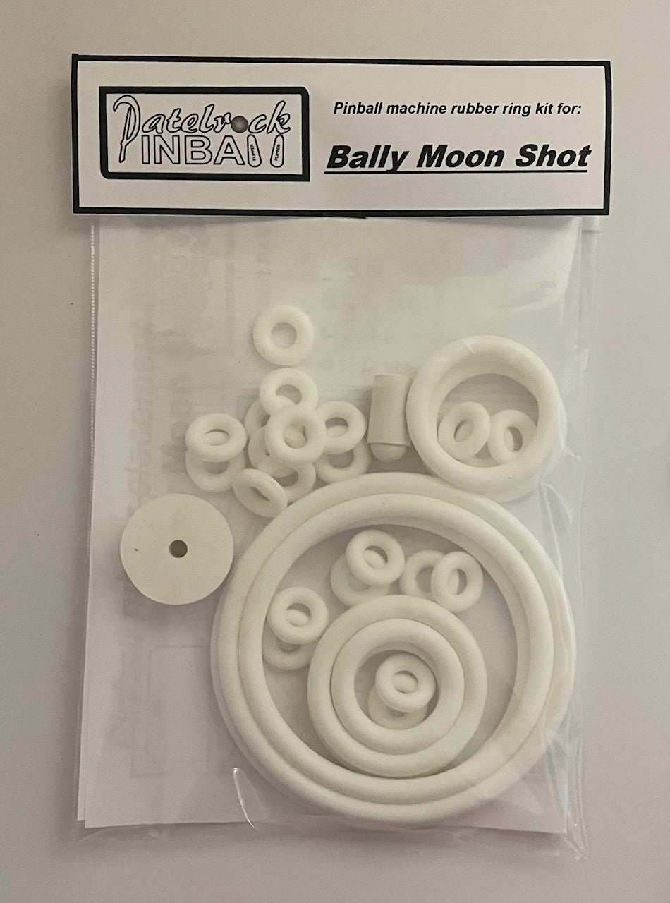 Bally Moon Shot Pinball Machine Rubber Ring Kit