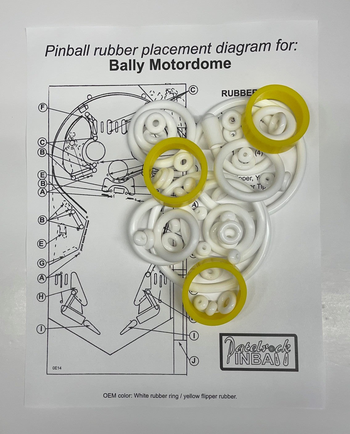 Bally Motordome Pinball Machine Maintenance Kit