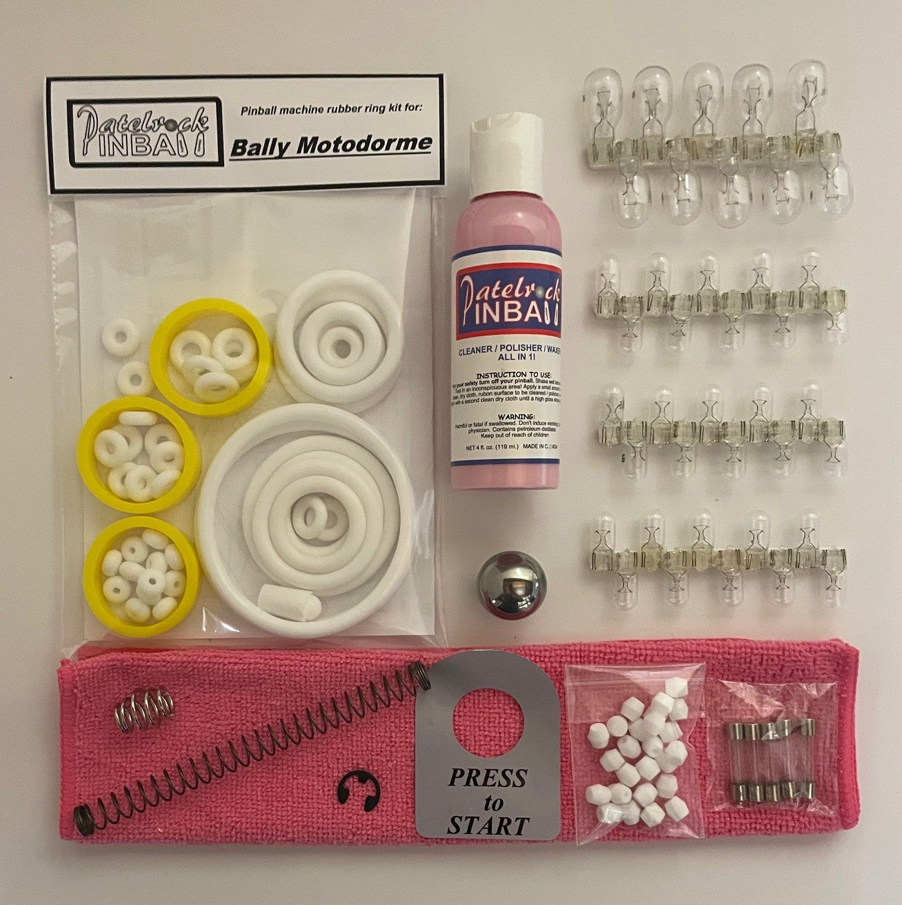 Bally Motordome Pinball Machine Maintenance Kit