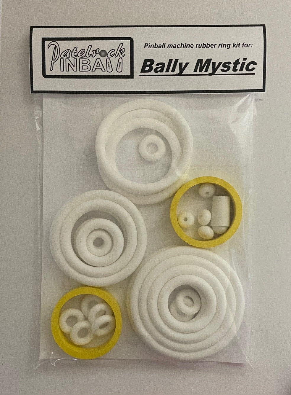 Bally Mystic Pinball Machine Rubber Ring Kit