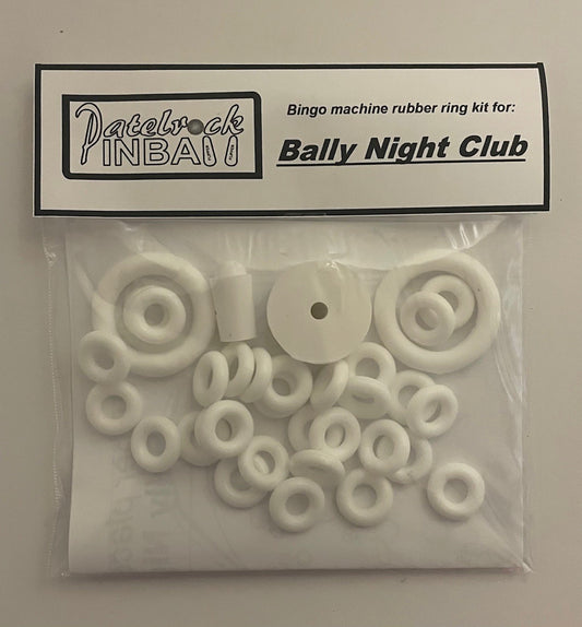 Bally Night Club Bingo Machine Rubber Ring Kit