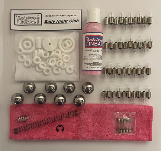 Bally Night Club Bingo Machine Maintenance Kit