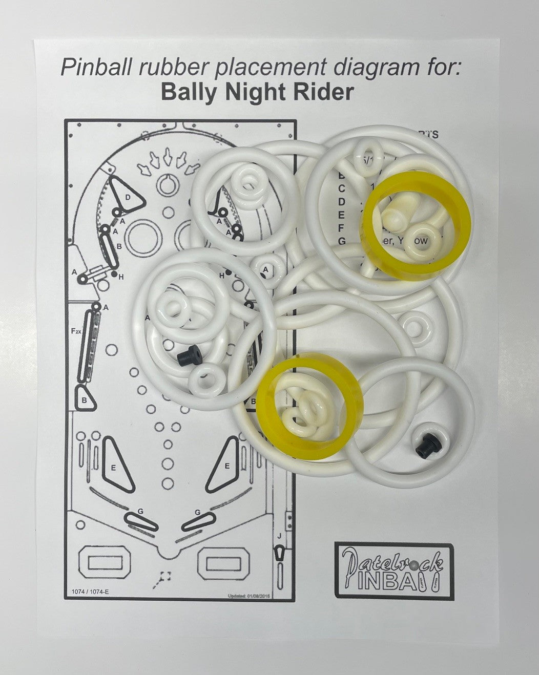 Bally Night Rider (Electromecanical) Pinball Machine Maintenance Kit