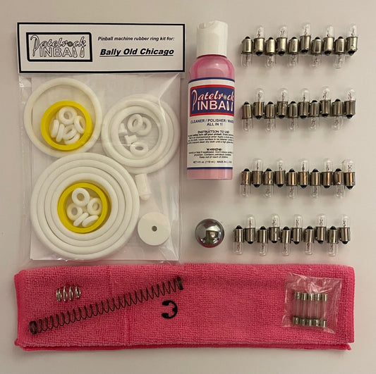 Bally Old Chicago Pinball Machine Maintenance Kit