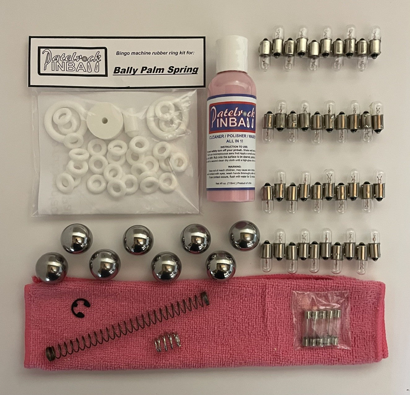 Bally Palm Spring Bingo Machine Maintenance Kit