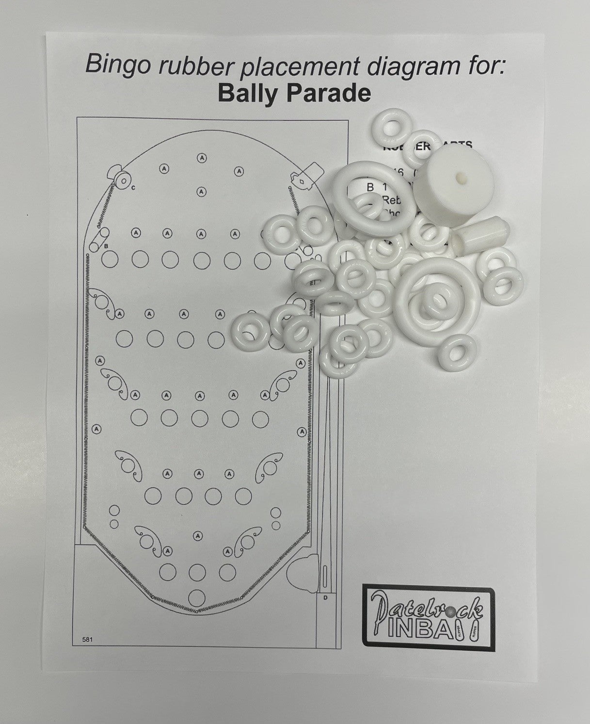 Bally Parade Bingo Machine Maintenance Kit