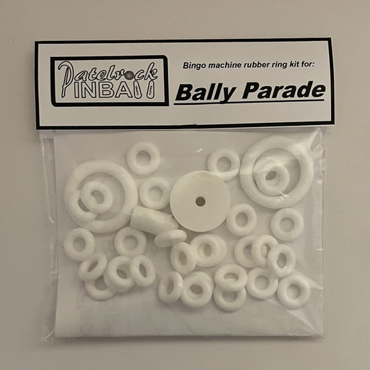 Bally Parade Bingo Machine Rubber Ring Kit