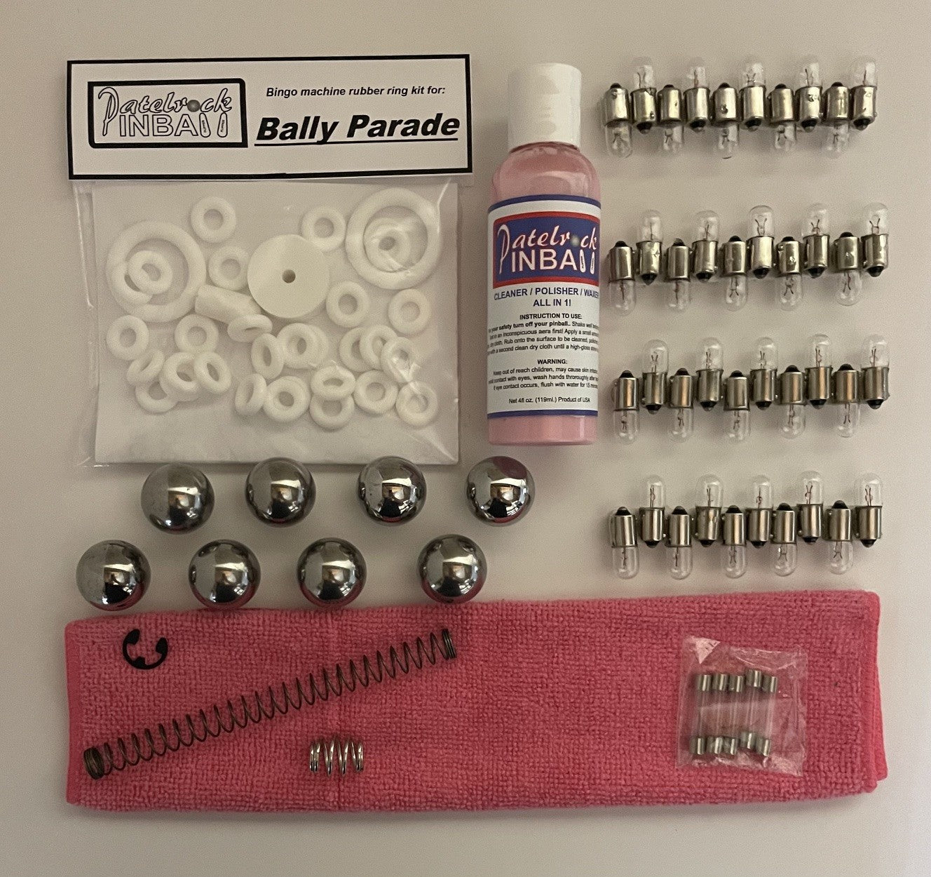 Bally Parade Bingo Machine Maintenance Kit