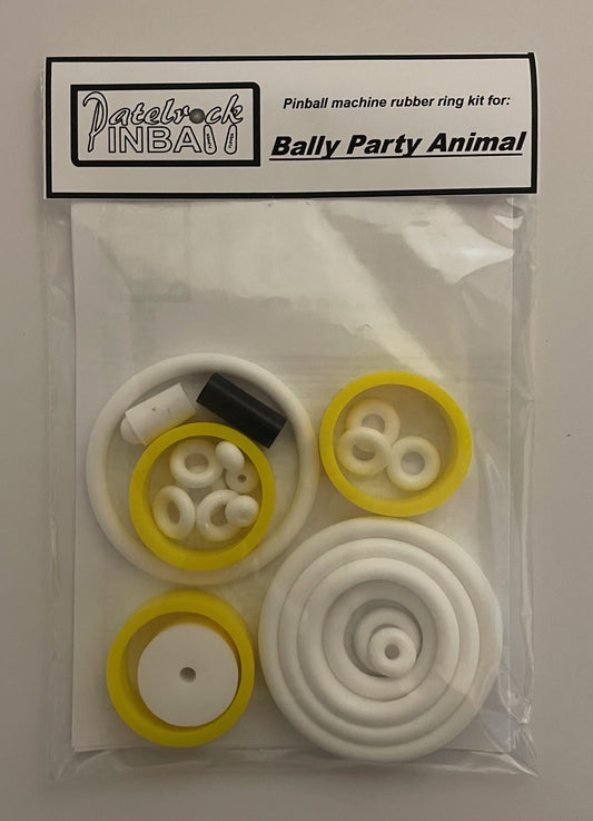 Bally Party Animal Pinball Machine Rubber Ring Kit