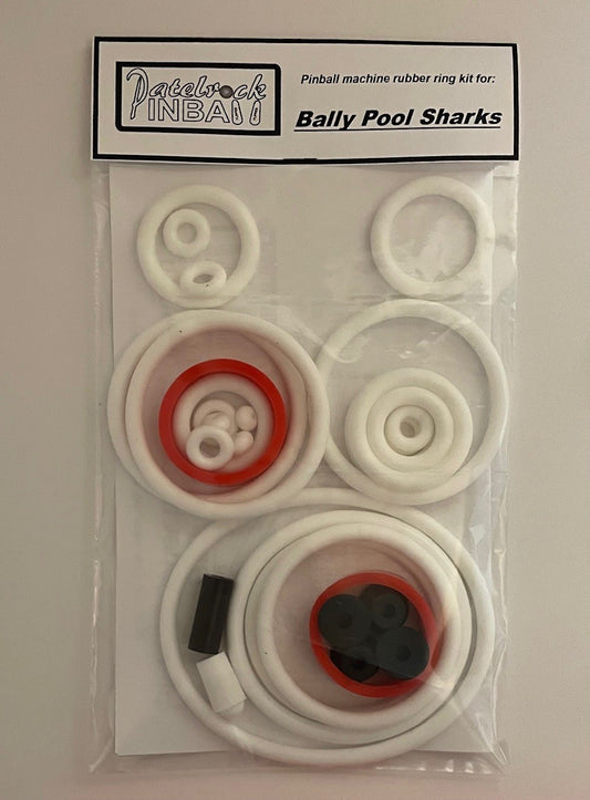 Bally Pool Sharks Pinball Machine Rubber Ring Kit