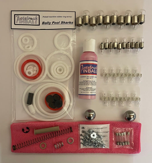 Bally Pool Sharks Pinball Machine Maintenance Kit