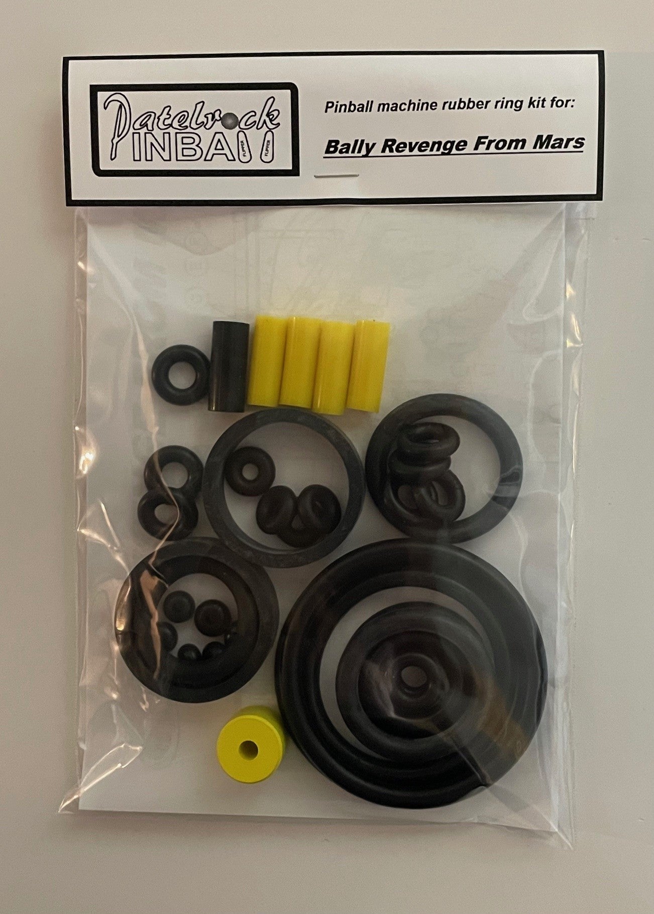 Bally Revenge From Mars Pinball Machine Rubber Ring Kit