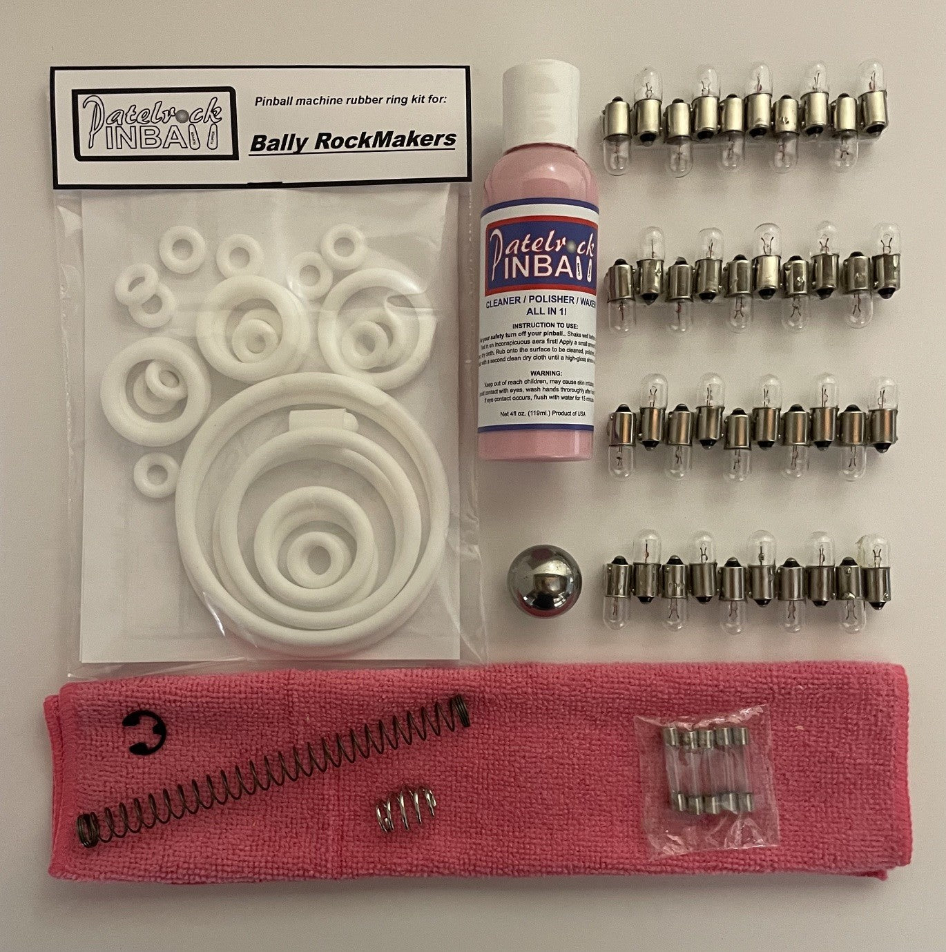 Bally RockMakers Pinball Machine Maintenance Kit