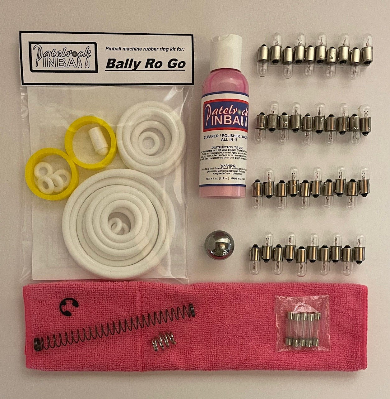 Bally Ro Go Pinball Machine Maintenance Kit