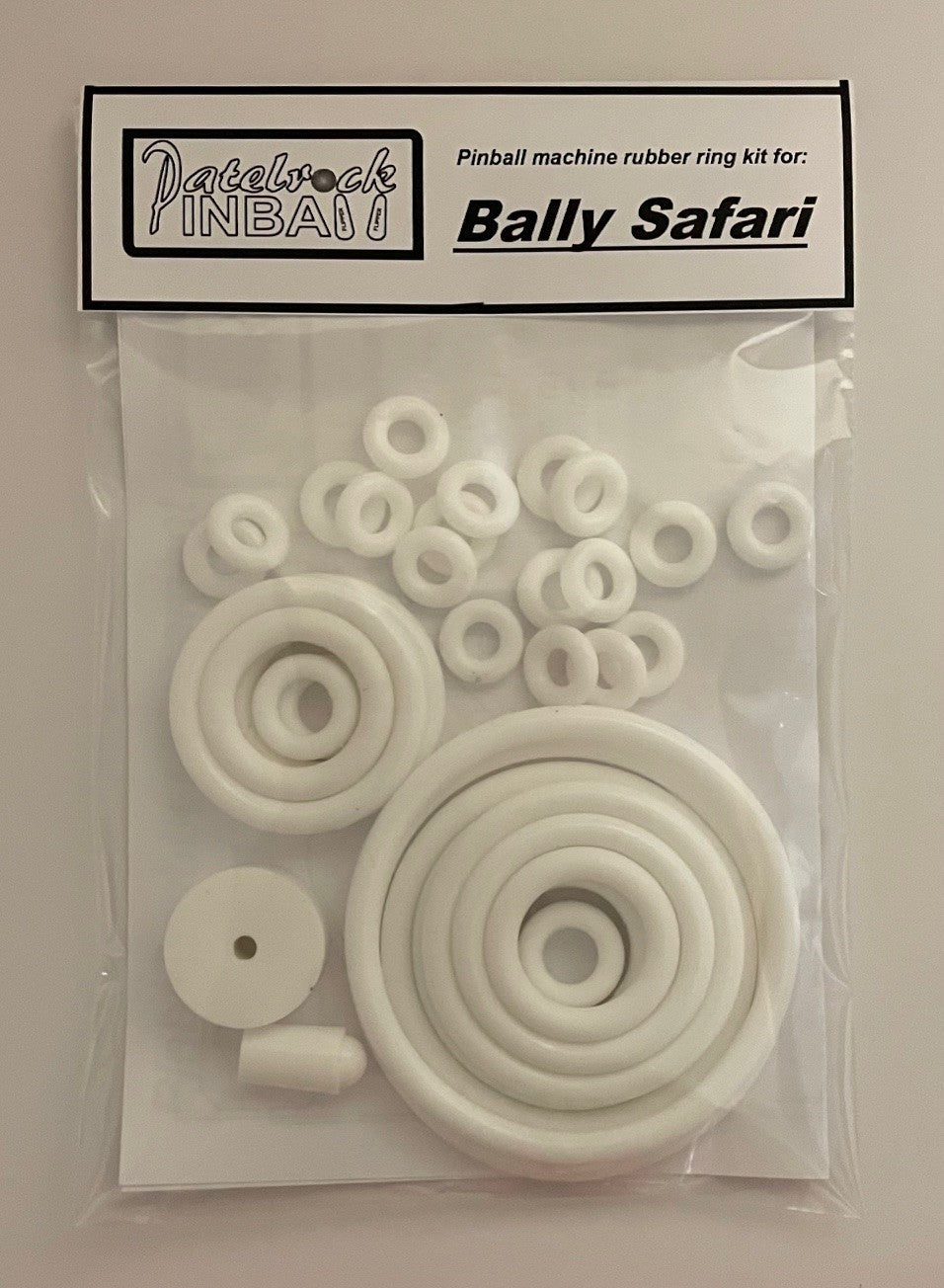 Bally Safari Pinball Machine Rubber Ring Kit