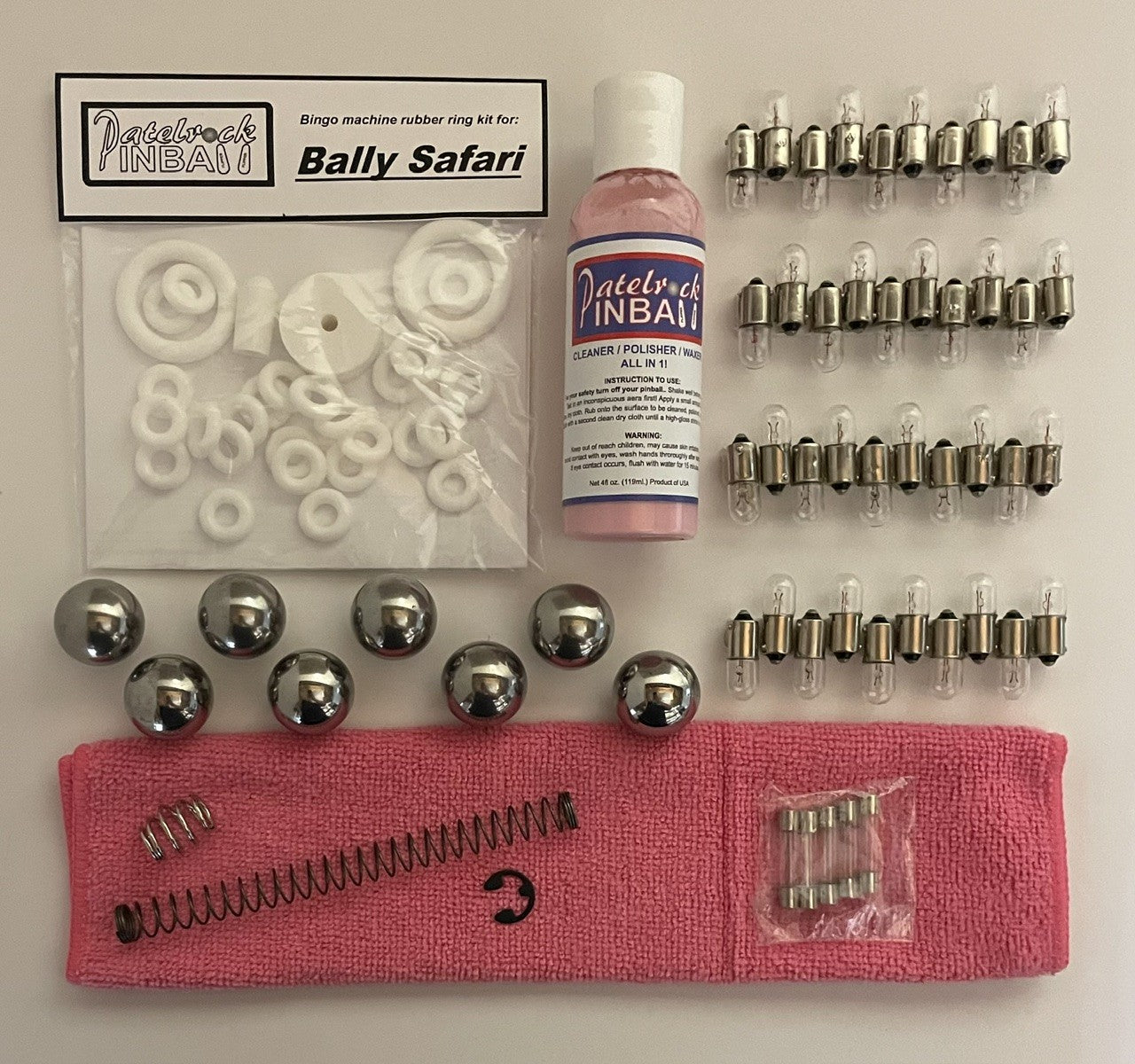 Bally Safari Bingo Machine Maintenance Kit