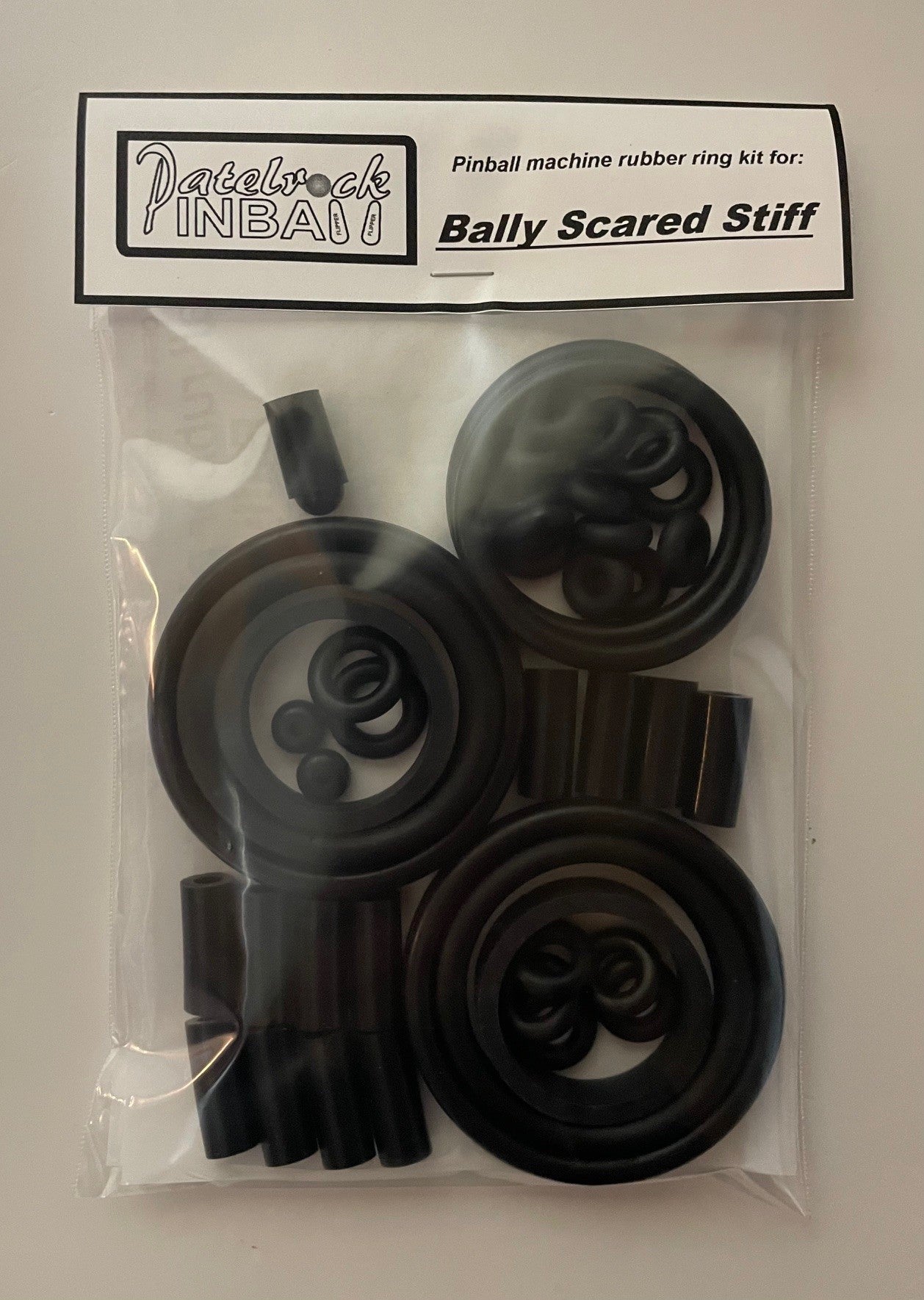 Bally Scared Stiff Pinball Machine Rubber Ring Kit