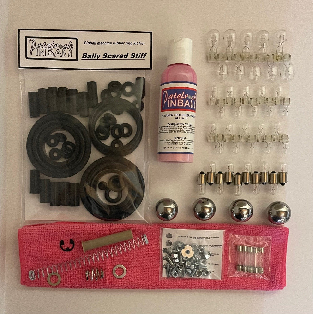 Bally Scared Stiff Pinball Machine Maintenance Kit