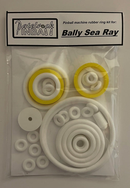 Bally Sea Ray Pinball Machine Rubber Ring Kit