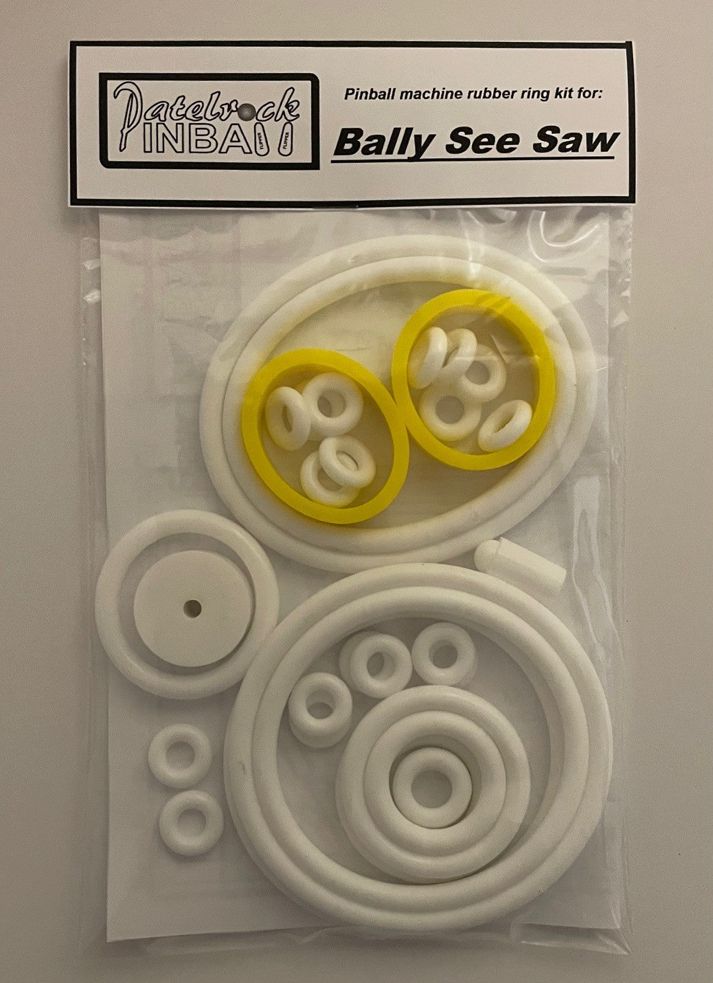 Bally See Saw Pinball Machine Rubber Ring Kit